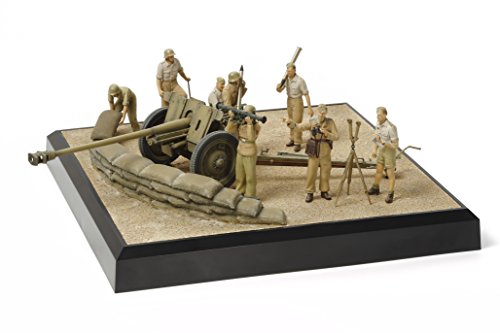 Kit diorama Pak 36 (R) Afrique du Nord Tamiya pour réussir votre décor historique