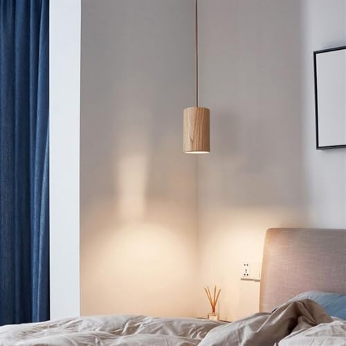 Lámpara vintage de madera estilo granja para iluminación de techos 3