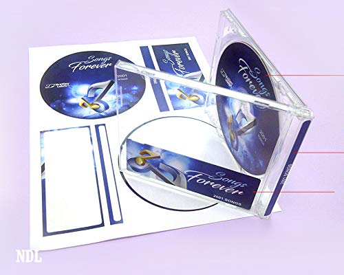 Memorex Cd/Dvd Label, 2 Per Page (250 Labels / 125 Sheets) #TOP3