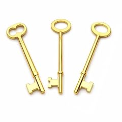 3 Pack Skeleton Key Set, KY 30 , KY 32 , KY 33 , Compatible with Vintage Furniture Cabinets and