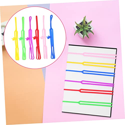 Marque page silicone pour amateurs de lecture lot de 24 DOITOOL - 2