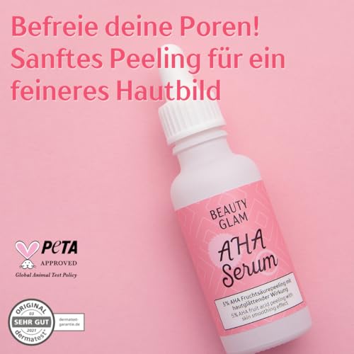 AHA Peeling Fruchtsäurepeeling für das Gesicht mit 5% AHA