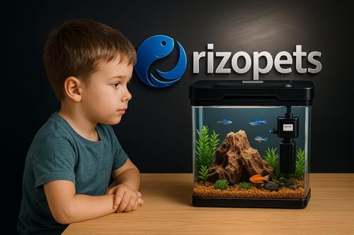 Image of Fish Tank Starter with Filter, LED Light & | Mini Aquarium Set for Home & | Acrylic Not Suitable for Goldfish Ideal for Betta /Guppy (1-2) Liter 7 Size- H 28 -W 19-L 26 Woter Change 3-5 Day