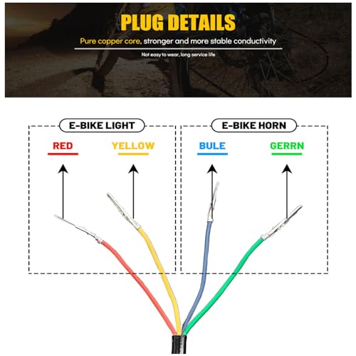 Universal Ebike Light and Horn Switch Turn Signal Switch 3 3-in-1 switch DK336 - Picture 13 of 13