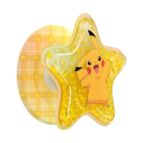 Image of PopSockets Phone Grip for MagSafe, Magnetic Holder- Star Pikachu
