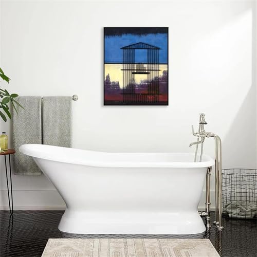 Max Ernst Impression sur toile pour sublimer un mur vide cadre noir - 5