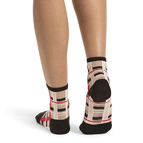 Image of HUE womens Fashion Shortie Anklet Socks, Assorted