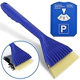 ❄【Versátil】El rascador de hielo no sólo puede eliminar eficazmente la nieve de la superficie de su coche, sino que también se puede utilizar en casa en puertas y ventanas y en cualquier otro lugar que esté cubierto de nieve y hielo.
