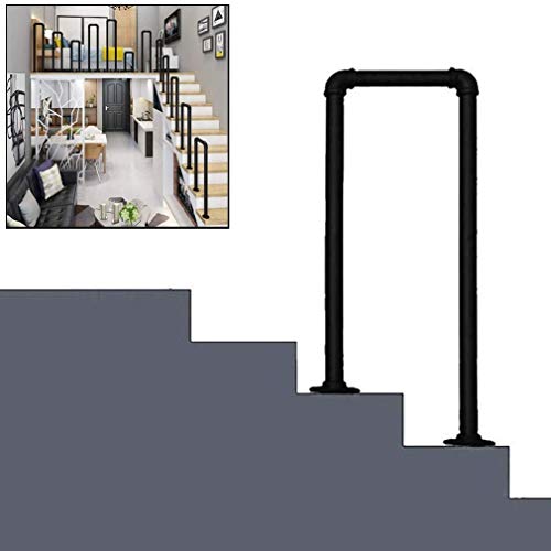 Rampe d'escalier intérieure style industriel pour maison et loft - 2