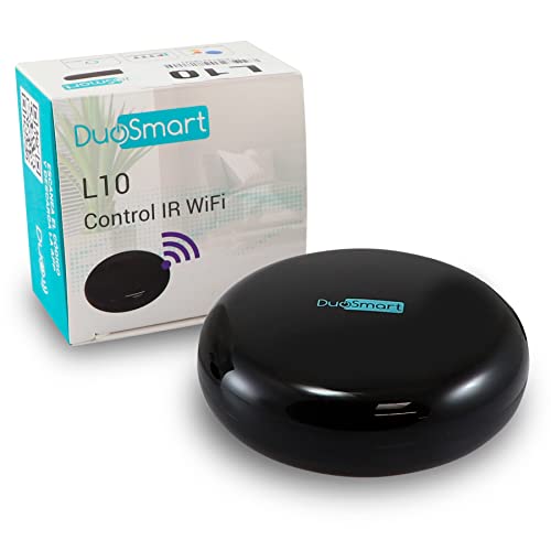 Opiniones de Minisplit Life que Puedes Comprar On-line. 46 DuoSmart Wi-Fi Mini IR Controlador Infrarrojo WiFi L10 compatible con Amazon Alexa, Google Home, Tuya, Duosmart App, controla televisiones, minisplit