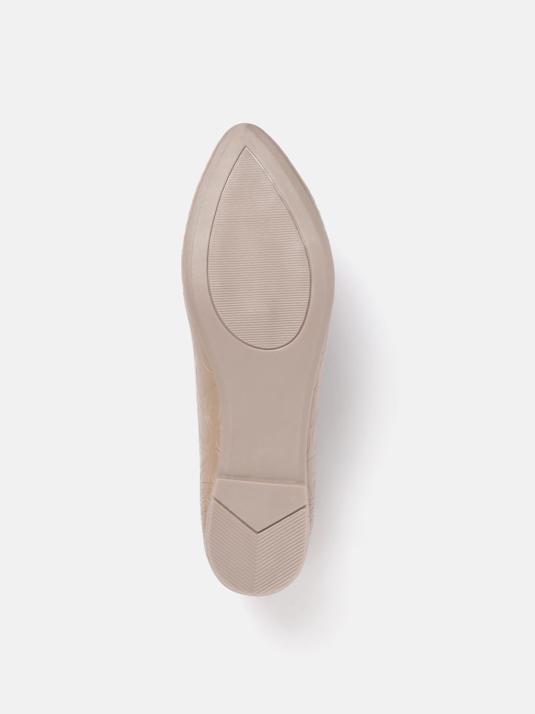 Marc Loire Women's Slip-On Flat Ballerina Shoes for Casual Wear (Beige, UK Footwear Size System, Adult, Women, Numeric, Medium, 6) 3