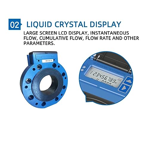 Débitmètre d'eau ultrasonique sans fil haute précision DN150