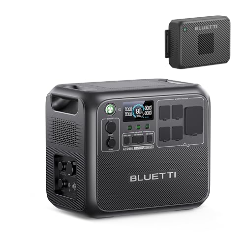 BLUETTI AC200L Portable Power Station with Charger 2 (Ships Separately),