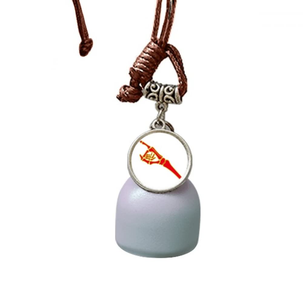 comp Finger Directs Skeletal Joints Dream Catcher Wind Chime Car Hanging Bell