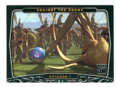Gungan Military trading card 2007 Star Wars 30 Topps #52 Phantom Menace