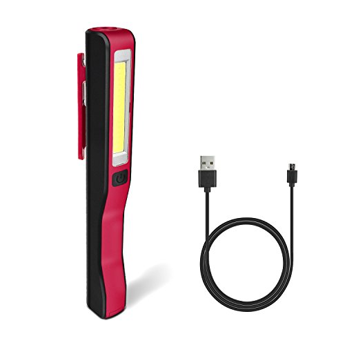 Debonice Linterna de Trabajo LED Recargable COB Lámpara de Inspección...