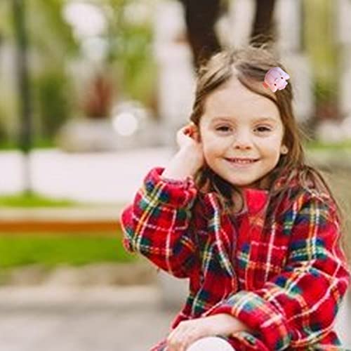 Fzbnsrko Hair Clips For Girls,30Pcs Cute Barrettes Clips Cute Fully Ribbon Lined Baby Hair Clips Flower And Fruit,Rainbow Hairpin Set Colorful Toddler Hair Accessories(Random Color) #TOP2