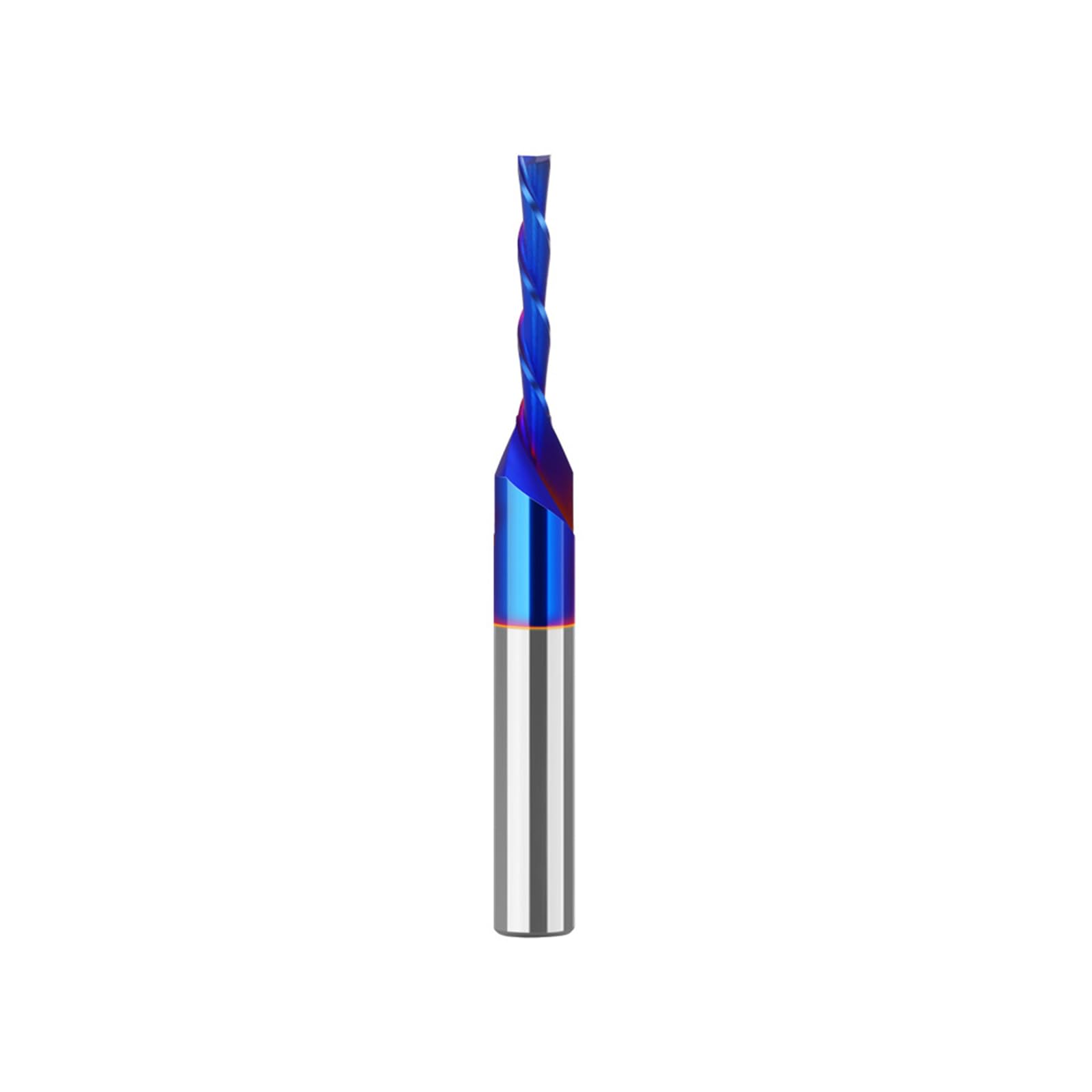 MACHSWON Straight Two Flute Router Cutter 8mm Shank,1/8" Cut Diameter & 25.4mm Cut Length,Tungsten Carbide Tipped,Milling Cutter Straight Router Bit Flush Trim Bit Down Cutter