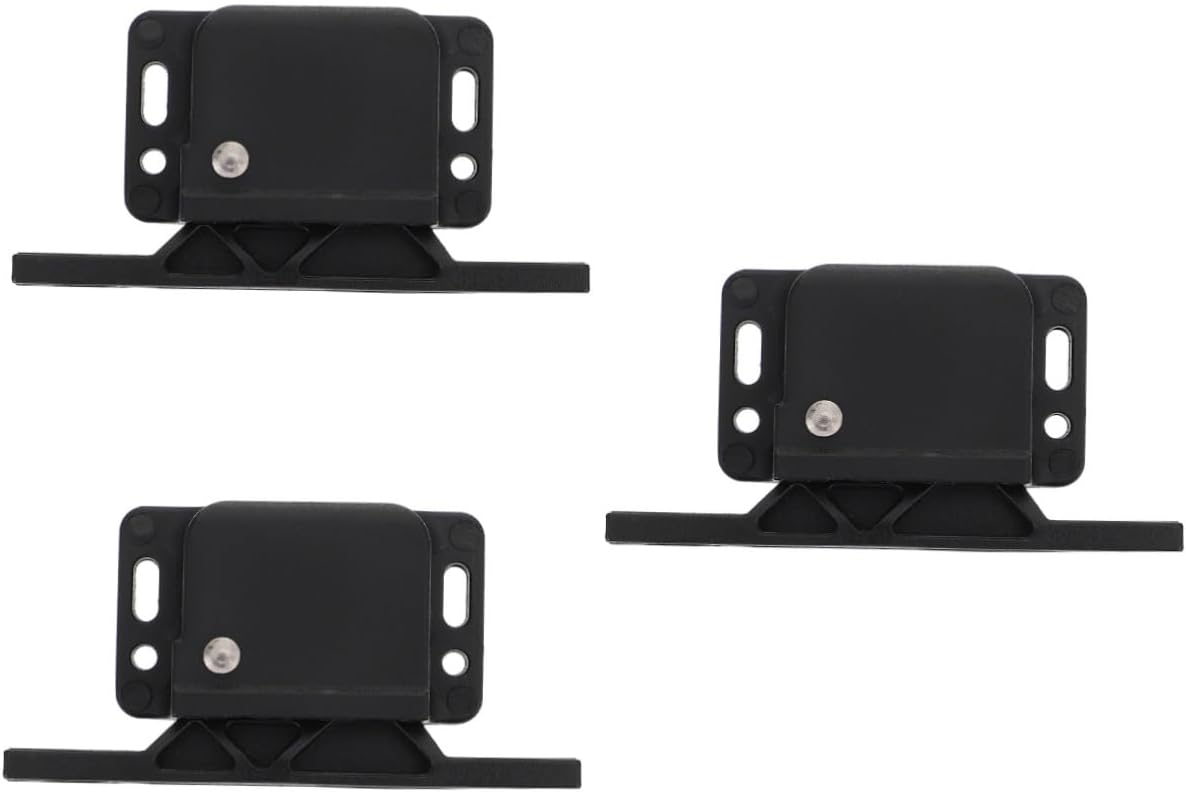 jojofuny 3pcs Rv Cabinet Latch Push to Close Latch Grabber Catch for Safety and Sturdy Design for Camper and Cabinets Easy to Operate Stable Locking Mechanism