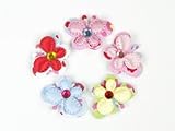 Sweet Lil' Butterfly - Baby Girl & Toddler Mini Hair Clips - Set of 5