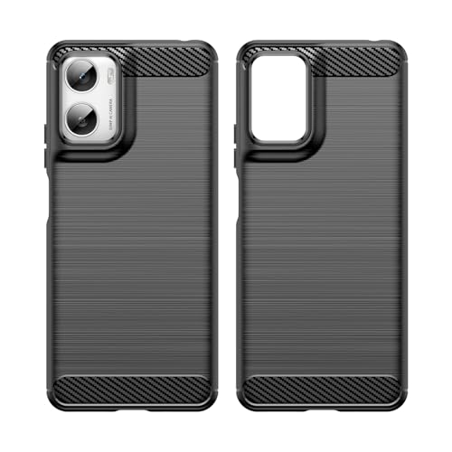 Coque Moto G06 texture carbone style premium et finition noire - 7