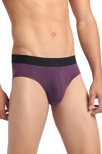 Image of Cresmo Men's|Anti-Microbial Luxury Micro Modal Underwear Breathable Ultra Soft Comfort Lightweight Brief|Pack of 2 |