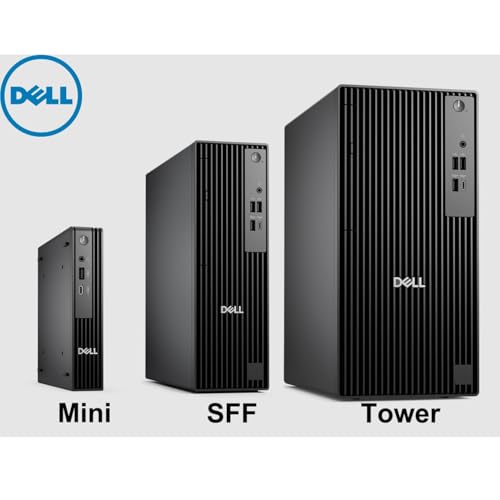 Image of Dell Pro Slim QCS1250 SFF Desktop, New OptiPlex Version, 14th Gen i9-14900K (24 Cores, Up to 6.0GHz), 64GB DDR5 RAM, 4TB PCIe SSD, HDMI+DP, Up to 4 Monitor Support, USB-C, Wi-Fi 6E, Windows 11