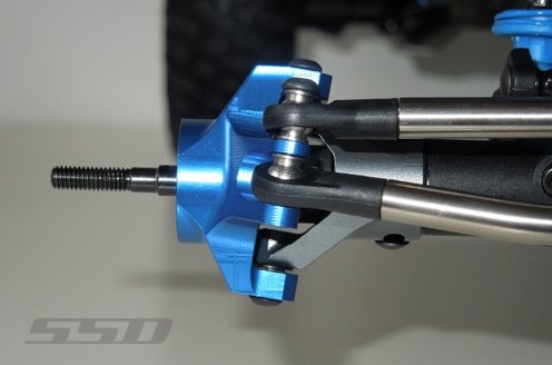 SSD RC HD D60 Knuckles for Bomber / SMT10 / Wraith (Blue)