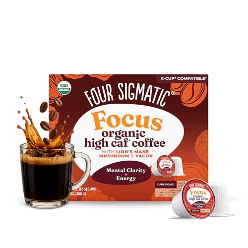 Four Sigmatic Focus Mushroom Coffee K-Cups