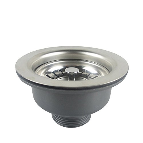 4-1/2‘’ Bowl Type Stainless Steel Sink Strainer Drain Kit for Kitchen Sink XK223C048