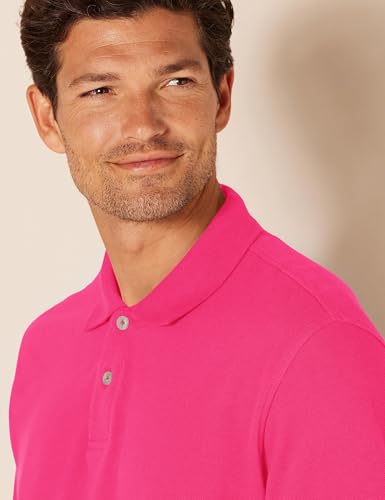 Image of Amazon Essentials Men's Regular-Fit Short Sleeve Cotton Pique Polo Shirt (Available in Big & Tall)