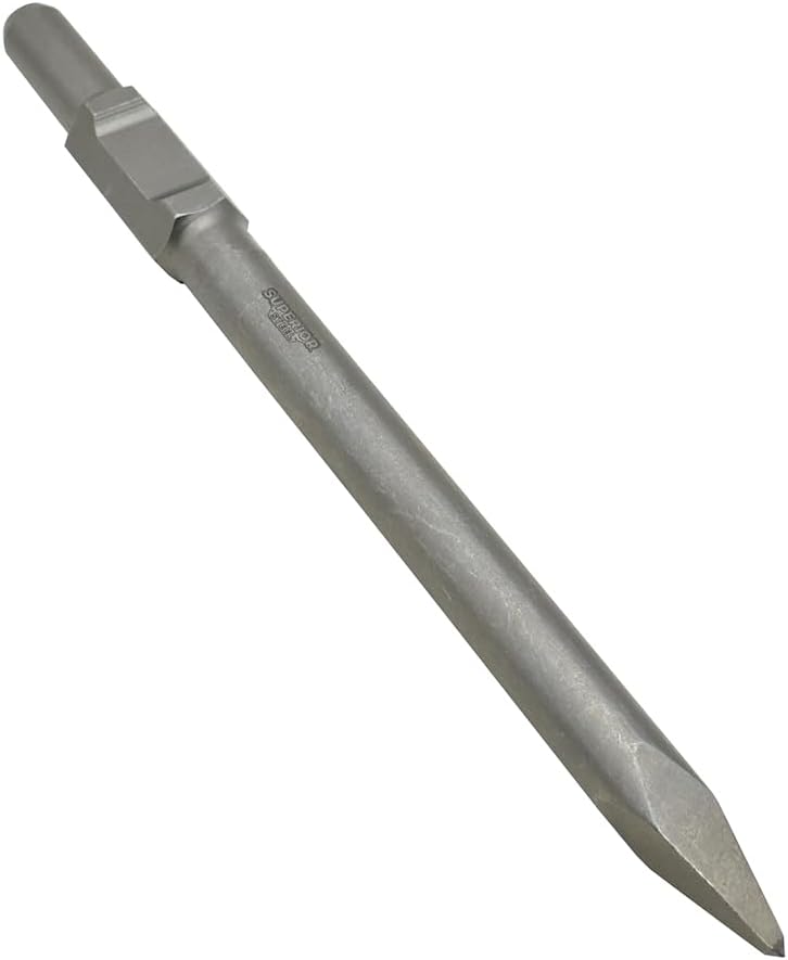 SC92861M Bull Point 1-1/8 Inch Reduced Hex Shank 16 Inch Long