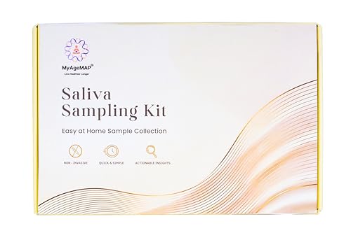 Image of Biological Age Test Kit, DNA Based Health & Longevity Report- Home testing kit for Real Age, Wellness & Fitness Insights