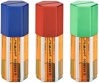 Fineliner - STABILO point 88 MINI - Wallet of 12 - Assorted Colours