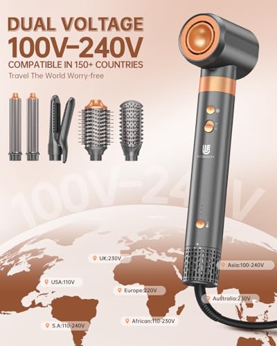 Dual Voltage 7-in-1 Ionic Multi Styler