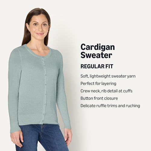 Image of Amazon Essentials Women's Lightweight Crewneck