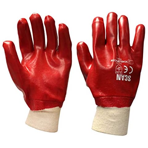 Scan Pvc Knitwrist Glove Cover