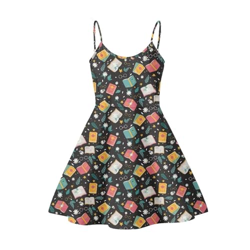 Image of Coloranimal Women's Summer Sleeveless Casual Swing Dresses with Loose Fit Beach Sundress
