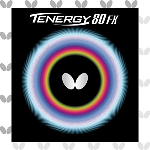 バタフライ(Butterfly) 卓球用裏ラバー テナジー80FX 05940 ブラック 中