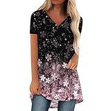 Kariertes Hemd Damen Kurzarm blusen leinen Tunika große größen Yoga Shirt mädchen Crop top Damen Bekleidung plissee Bluse rosa Bluse Damen leinenblusen Mode Damen Oberteile