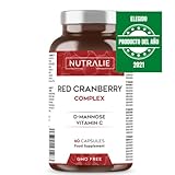 🍒 ARÁNDANO ROJO AMERICANO ALTA DOSIS: El Arándano Rojo Complex de Nutralie contiene 350 mg de Arándano Americano, de los cuales 140 mg son Proantocianidinas, los polifenoles relevantes para este tipo de producto.