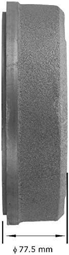 Image of Bendix Premium PDR0446 Rear Brake Drum for Volkswagen Vanagon 1991-1980
