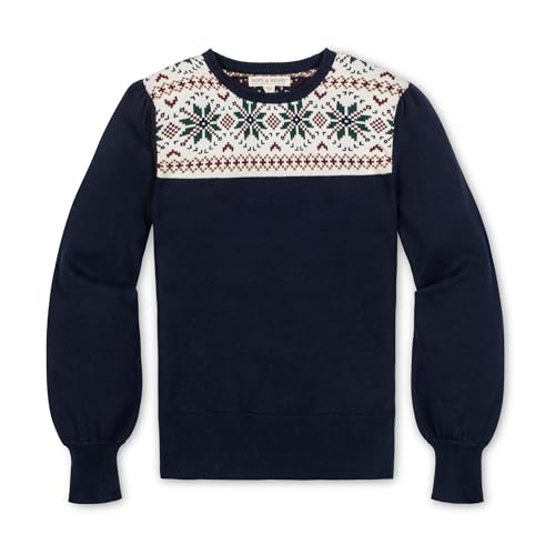 Image of Hope & Henry Women's Classic Long Sleeve Pullover Sweater