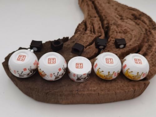 Gobelets en céramique d'exception pour valoriser votre cage à oiseaux asiatiques - 6