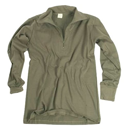 A. Blöchel Originales Trikothemd der Deutschen Bundeswehr Unterziehhemd Rollkragenhemd Oliv in verschiedenen Größen (9 (56-58)) Cover