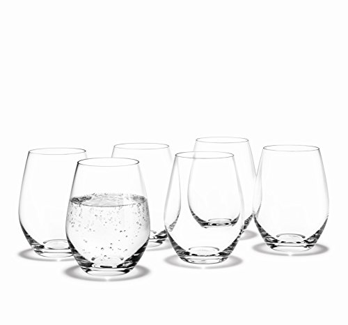 Holmegaard Wasserglas 25 cl 1 Stck. Cabernet Robust klassisches Design, klar