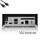 Vu Plus Zero 4K - UHD HDR Sat Receiver, 1x DVB-S2X Tuner, E2 Linux Smart, YouTube, CI+, Media Player, HbbTV, USB, 300Mbit WLAN, HDMI-Kabel