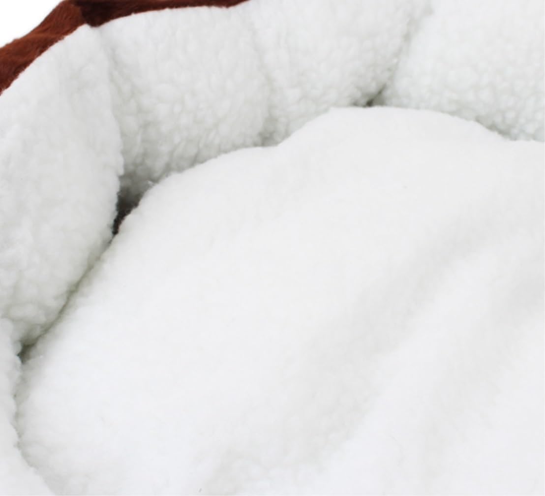 Cuccia Per Gatti Cuccia Per Animali Domestici Rosa Gatto Cane Rotondo Inverno Caldo Sacco A Pelo Letto Cuscino Tappetino Lungo Soffice Peluche Morbido Letto Per Animali Domestici Cuccia Gatto Interno