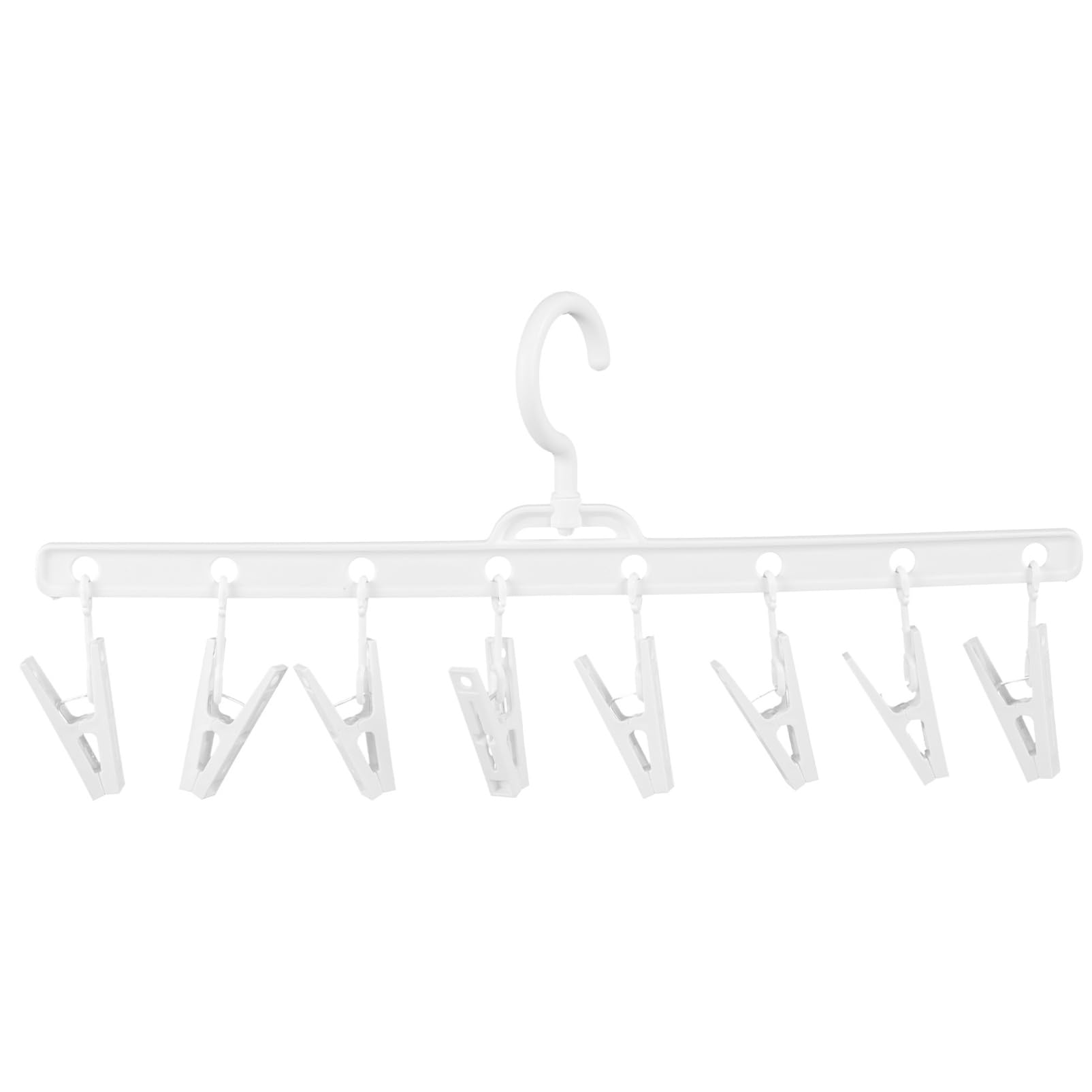 4piezas Organizador De Sombreros Multi- Clips Para Colgar Toallas y Ropa Soporte Para y Accesorios Del Diseño y Práctico
