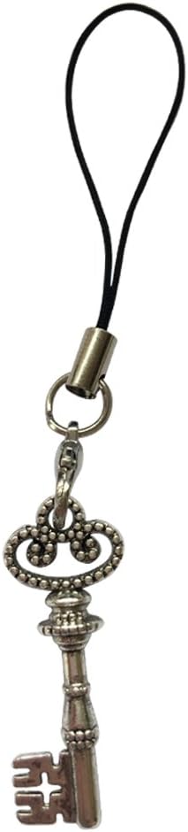 Alice In Wonderland Inspired Ornate Key Phone Charm